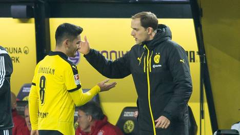 Ilkay Gündogan und Thomas Tuchel bei Borussia Dortmund