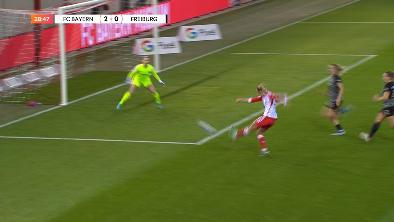 Frauen-Bundesliga: FC Bayern München - SC Freiburg (4:0) | Highlights
