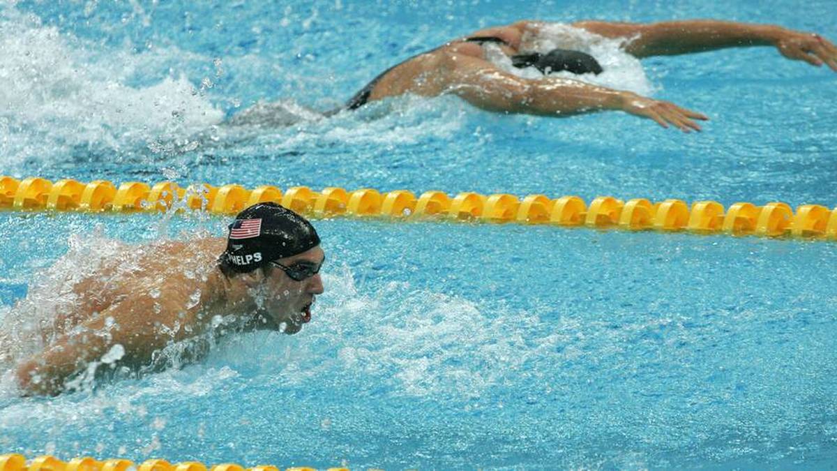 Michael Phelps war über die Schmetterling-Strecke nur schwer zu schlagen