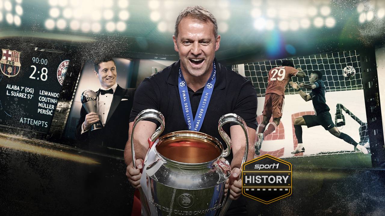 SPORT1 History über das Triple von Hansi Flick mit dem FC Bayern 2020