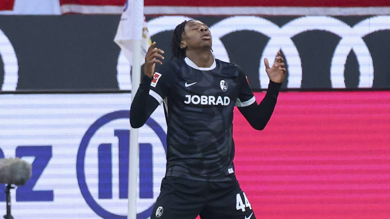 Johan Manzambi traf am Samstag beim FC Bayern