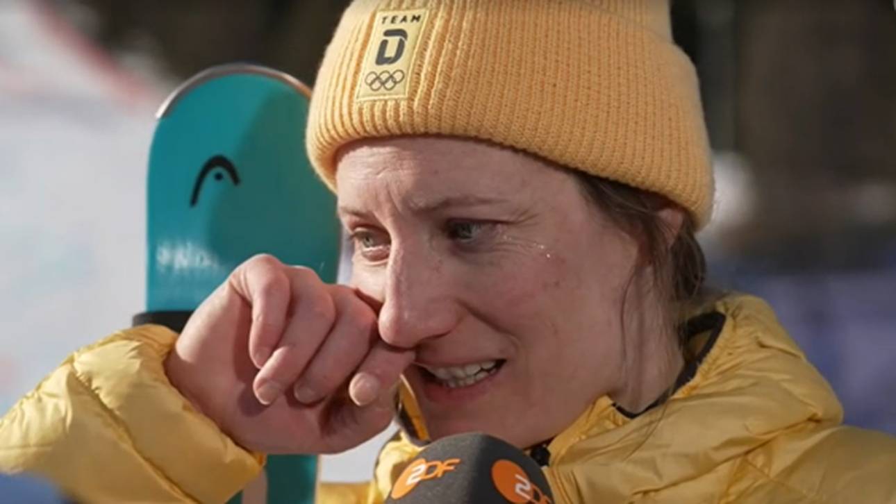 Emotionale Dürr gibt Tränen-Interview