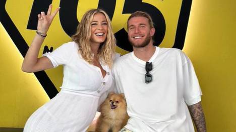 Newcastle-Profi Loris Karius und Moderatorin Diletta Leotta erwarten demnächst Nachwuchs. Jetzt kocht die Gerüchteküche, dass der Torwart seiner Freundin einen Heiratsantrag gemacht hat.