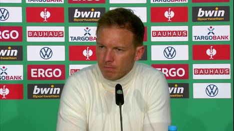 Julian Nagelsmann erklärt nach der Niederlage im Finale des DFB Pokals gegen Borussia Dortmund wie es um seine Gefühlslage steht.