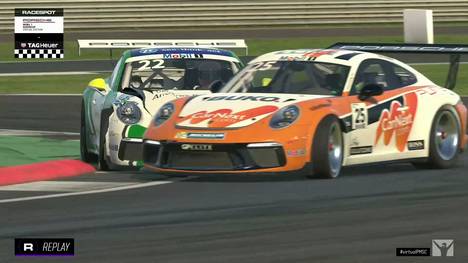 Auch der dritte und vierte Lauf der Virtual Edition des Porsche Supercups hat es sich. Zwischen Larry Ten Voorde und Ayhancan Güven kommt es dabei in der letzten Kurve zum Eklat.