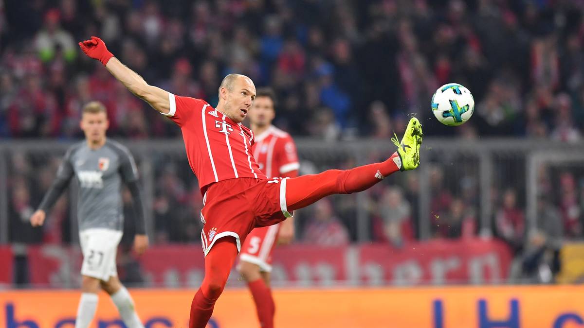 In der aktuellen Saison traf Robben bislang fünf Mal und lieferte sieben Vorlagen in der Bundesliga
