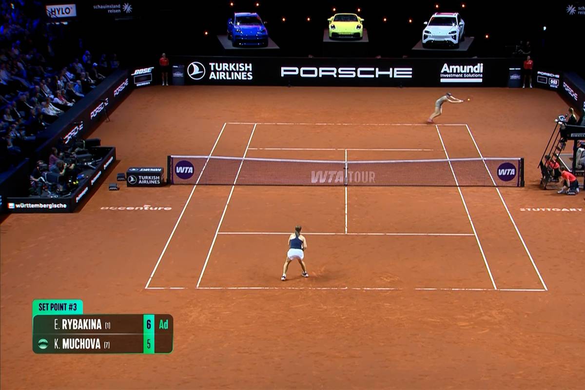 Rybakina krönt sich erneut zur Tennis-Königin von Stuttgart