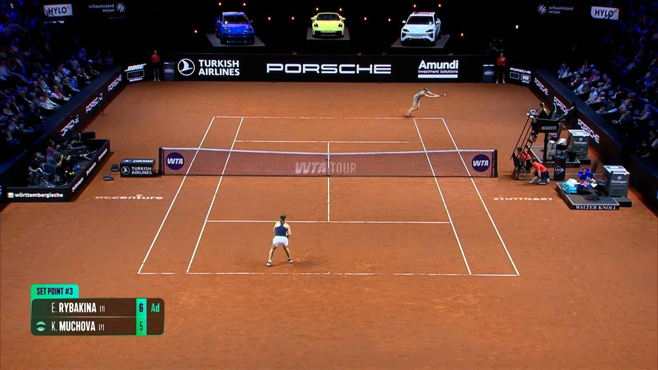 Rybakina krönt sich erneut zur Tennis-Königin von Stuttgart