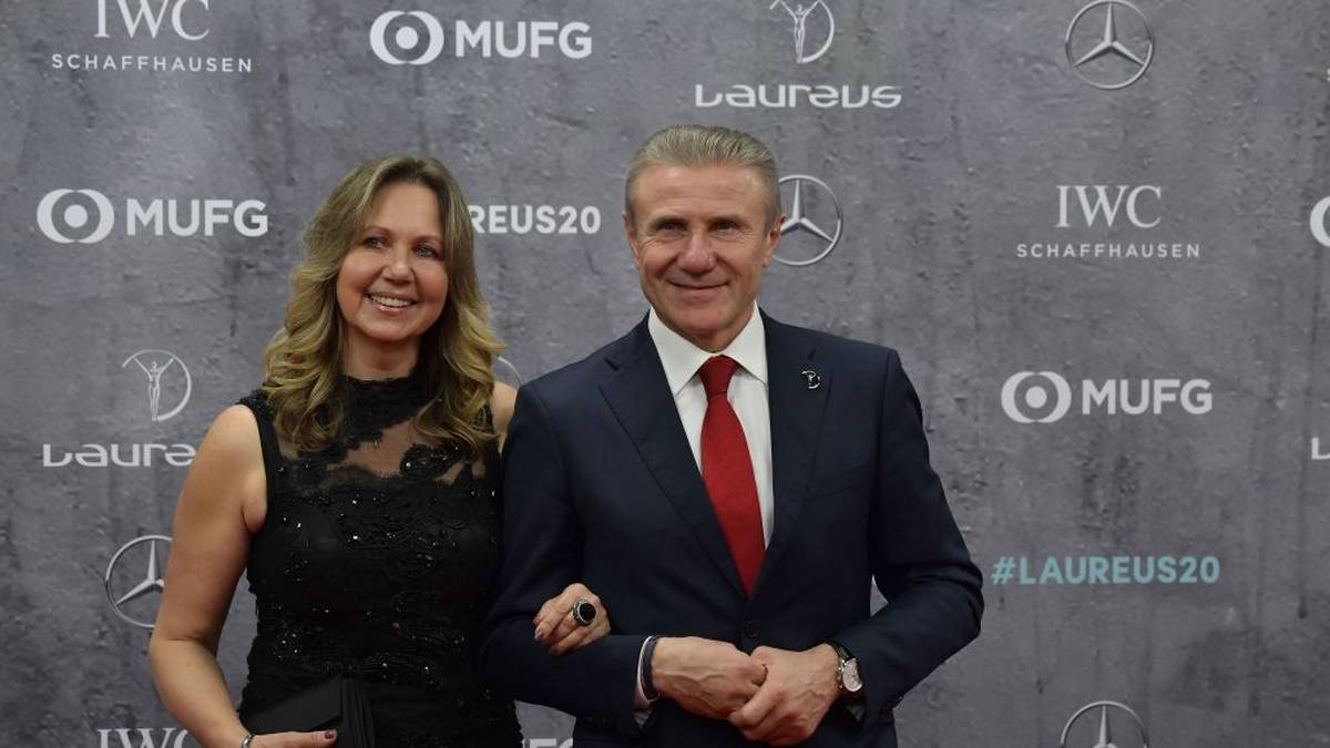 Sergej Bubka und Frau Lilja 2020