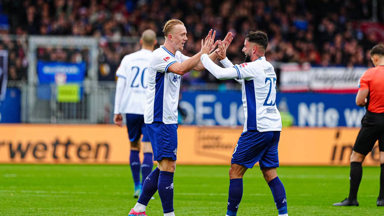 Darmstadt wieder an der Spitze