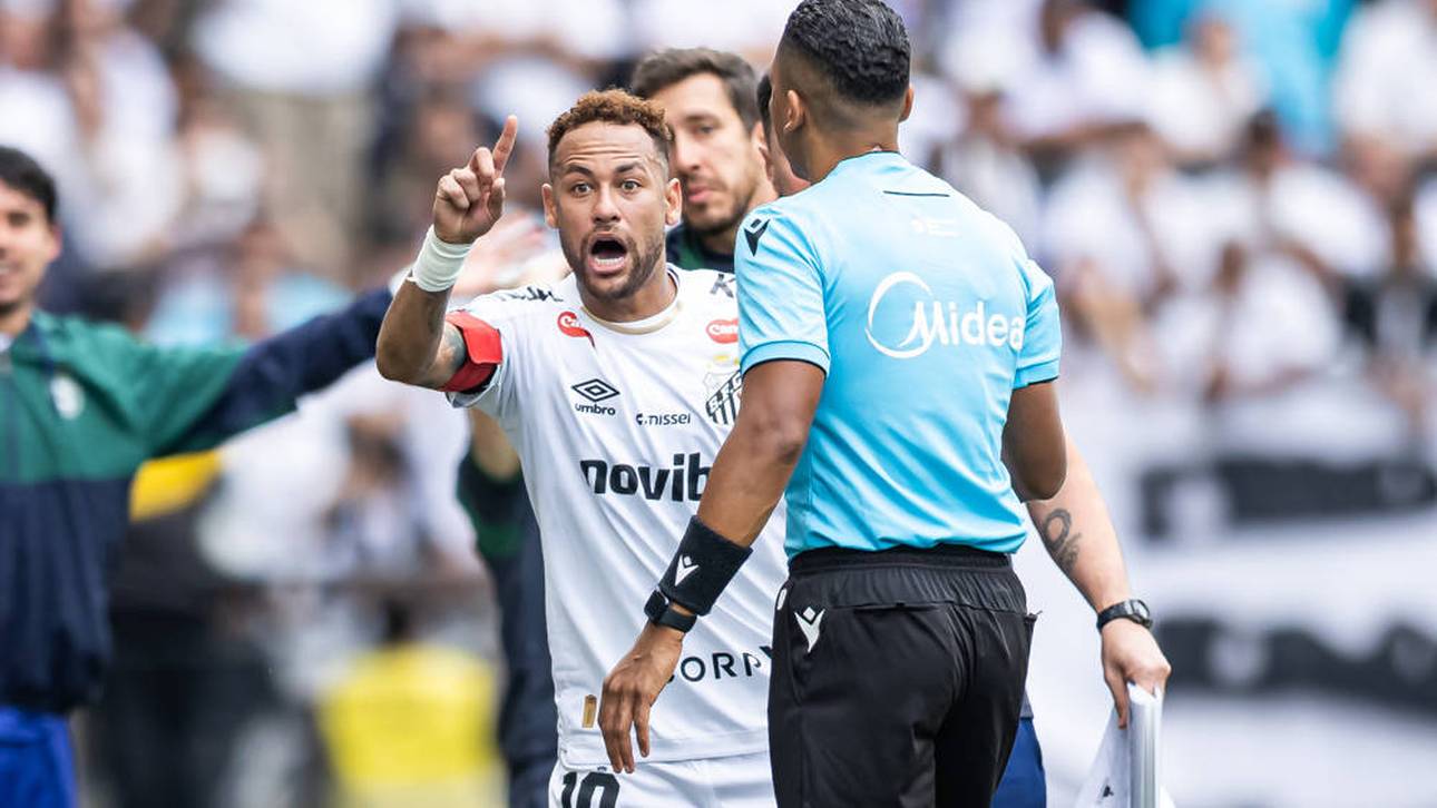 Skurrile Szenen um Neymar