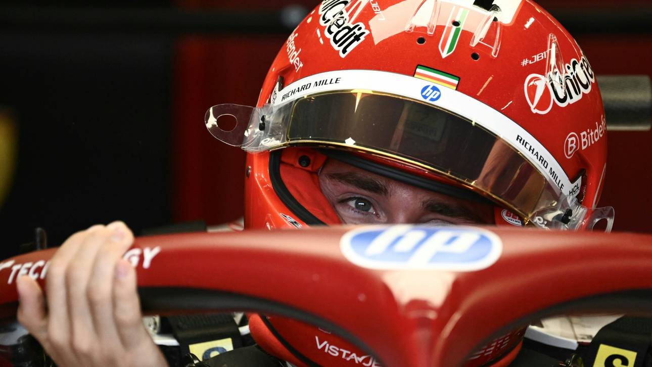 Leclerc ganz nah dran: Ferrari hofft auf Pole Position