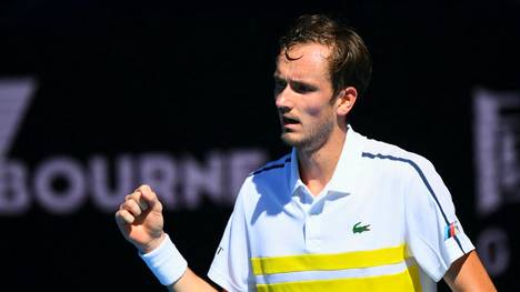 Daniil Medvedev reitet weiter auf einer Erfolgswelle bei den Australian Open
