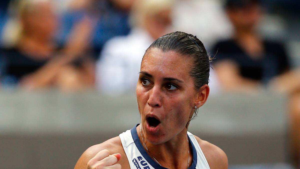 Am Ende geht es ruckzuck: Pennetta schafft zwei Breaks