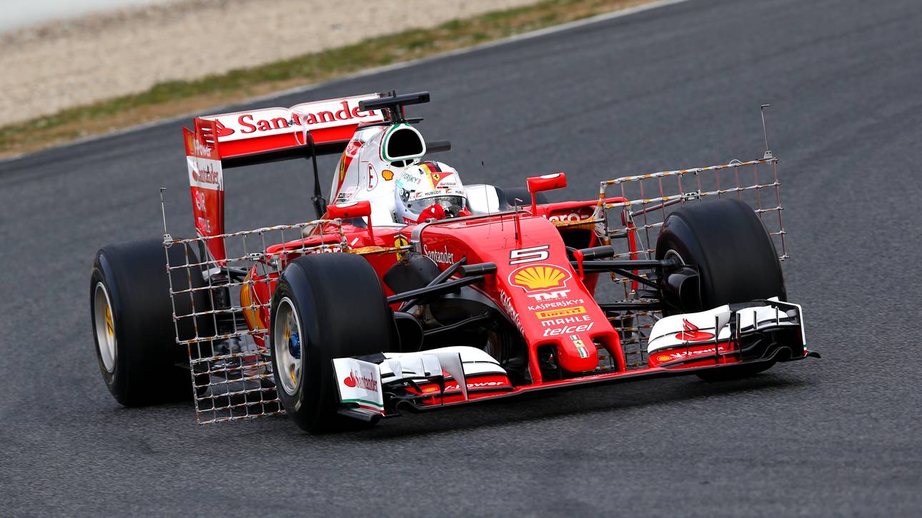 Vettel-Bestzeit mit kuriosem Konstrukt