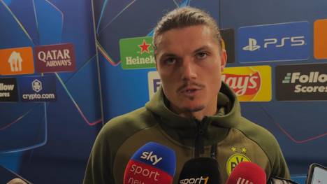 Marcel Sabitzer spielt in der Champions League bei Club Brügge mal wieder von Beginn an - allerdings nicht auf seiner Lieblingsposition. Das macht der BVB-Star hinterher auf SPORT1-Nachfrage deutlich.