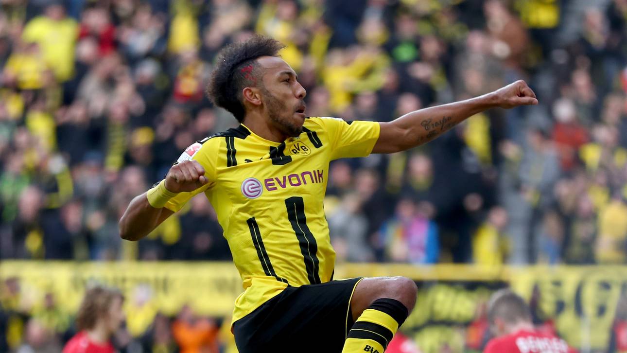 Aubameyang übertrifft Lewandowski