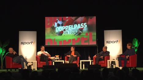 Der Doppelpass geht auf Tour und macht Station in Kulmbach: Thomas Helmer disktutiert mit seinen Gästen die aktuellen und spannendsten Themen aus der Fußball-Welt.