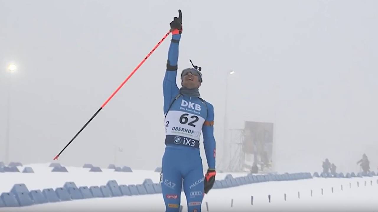 Bewegender Moment nach Biathlon-Tragödie