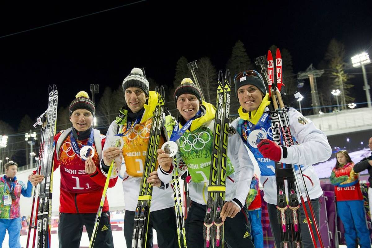 Deutsches Biathlon-Gold ganz nah