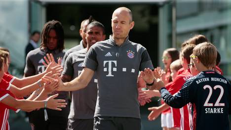 Arjen Robben steht bei den Bayern vor der Rückkehr ins Teamtraining