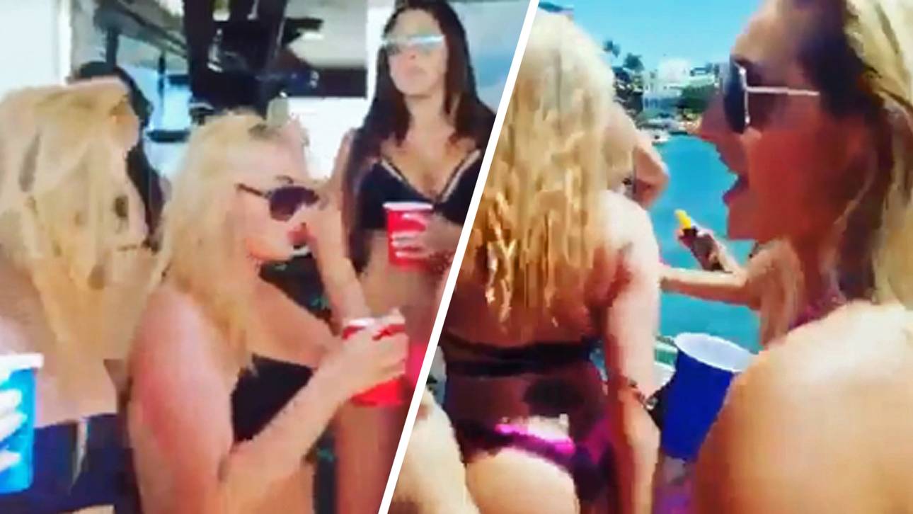 Irvings Yacht-Party: Bikini ist Pflicht