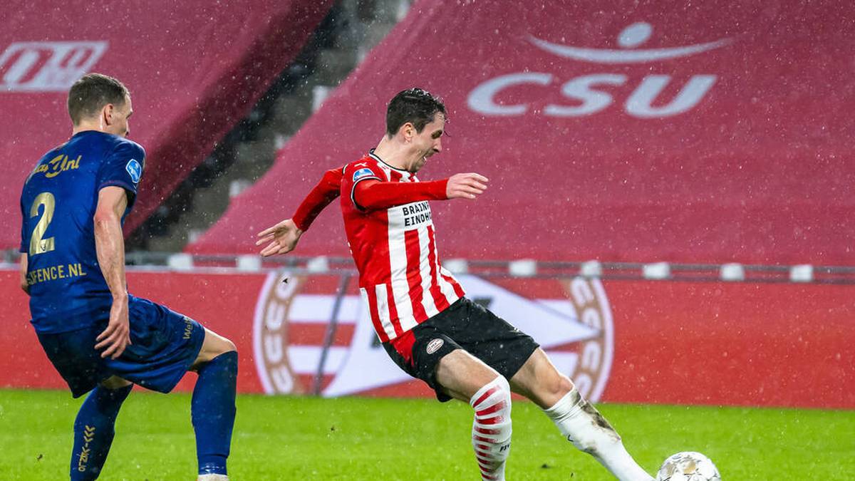 Adrian Fein überzeugt in seiner Einsatzzeit bei der PSV vor allem offensiv