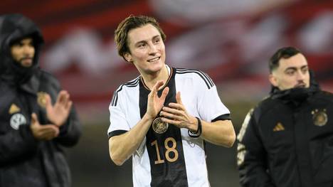 Rocco Reitz bei der U21-Nationalmannschaft