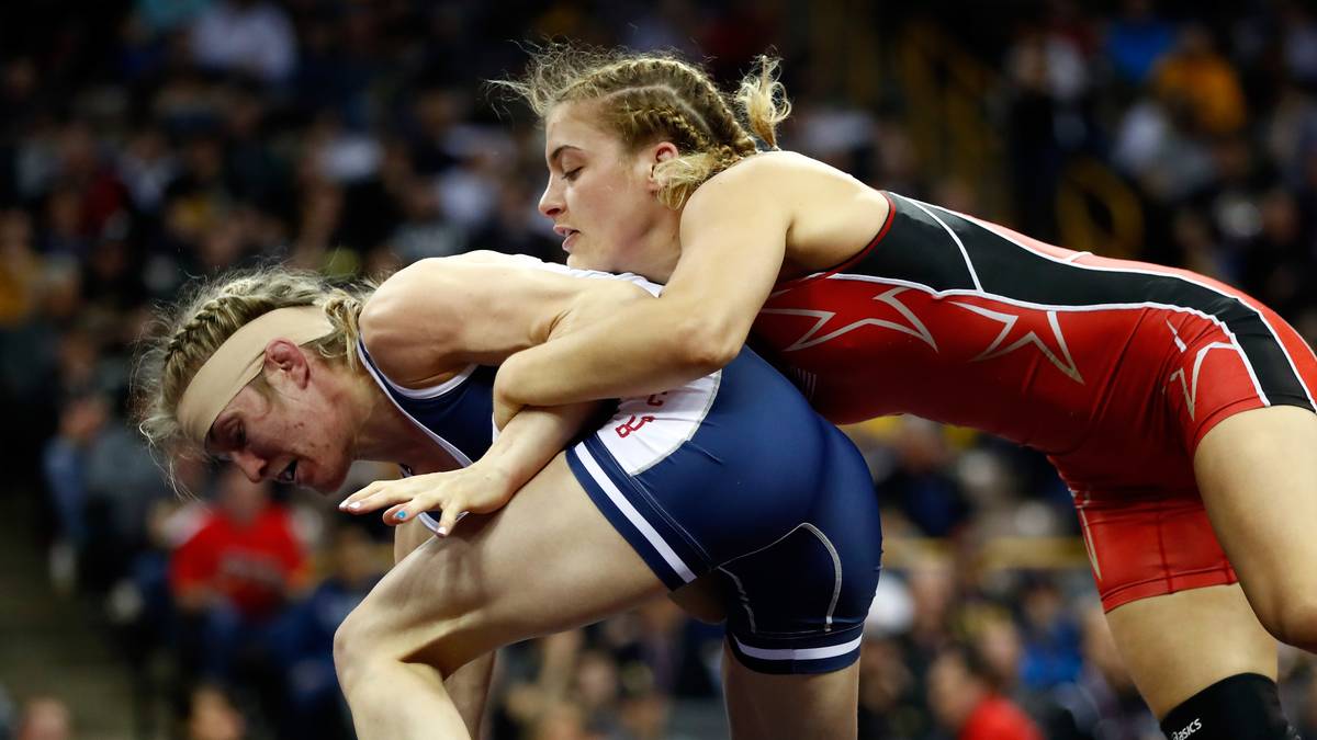 Als Ringerin macht Helen Maroulis sportlich eine gute Figur. Die US-Ringerin wurde 2015 Weltmeisterin in der Gewichtsklasse bis 55 kg