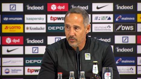 Bas Dost war an Sieben der bisherigen neun Saisontore von Eintracht Frankfurt beteiligt und maßgeblich für den starken Saisonstart mitverantwortlich. Sein Trainer gerät ins Schwärmen.