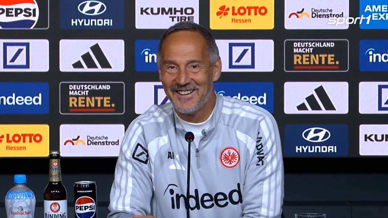 Reporter spricht von Hütter-Aus – der Coach nimmt es gelassen