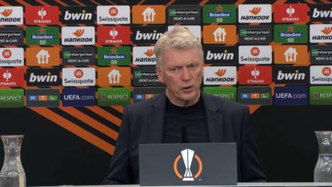 Leverkusens Bankverhalten wurde zum Dorn im Auge von David Moyes beim Europa-League-Aufeinandertreffen am Donnerstagabend. Auf der Pressekonferenz ließ dieser seinem Ärger freien Lauf - Alonso hingegen beschwichtigte. 