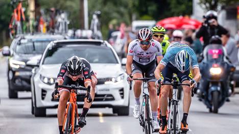 Georg Zimmermann (links) gewann in diesem Jahr das Bergtrikot bei der Österreich-Rundfahrt 