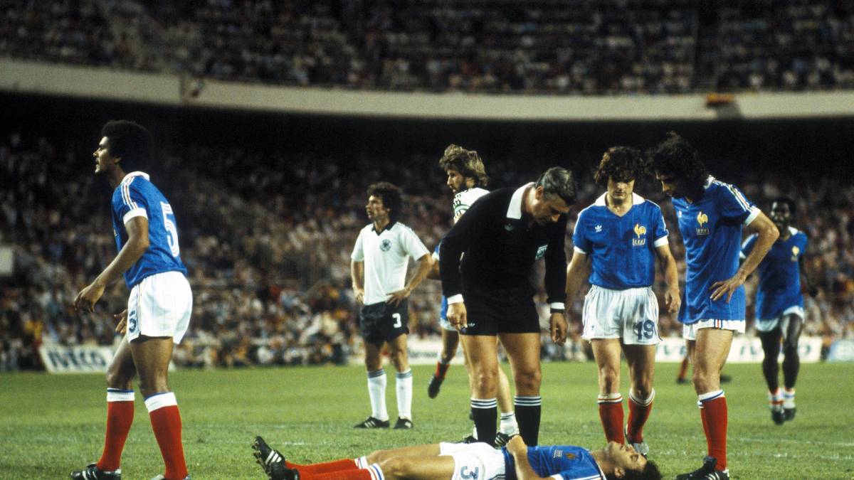 Der Europameister von 1984 verteidigte von 1980 bis 1983 für Saint-Etienne, wurde 1981 Meister, später mit Bordeaux und Monaco noch vier weitere Male. Mit Schumacher hat er sich noch im Herbst 1982 versöhnt