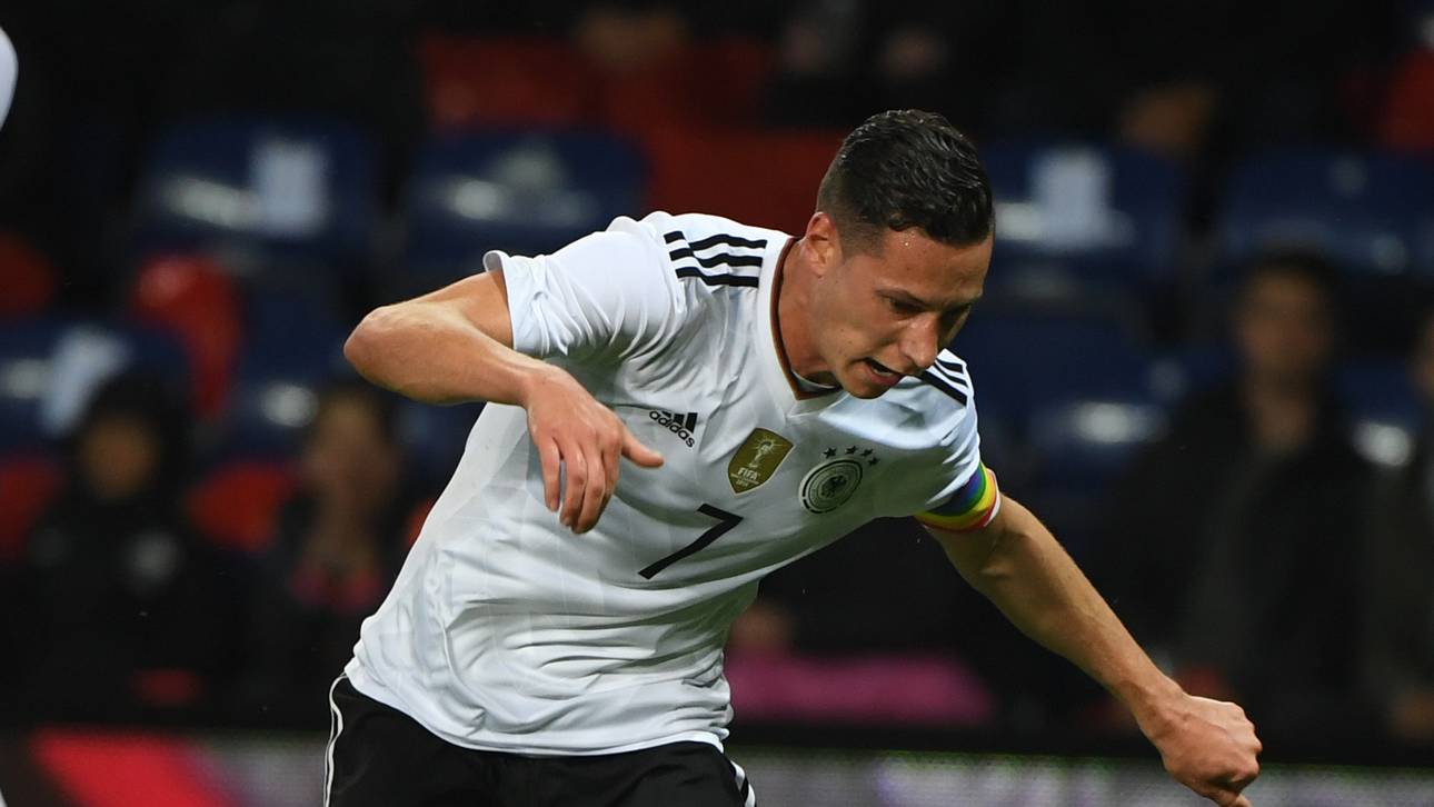 Draxler führt offensive DFB-Elf an