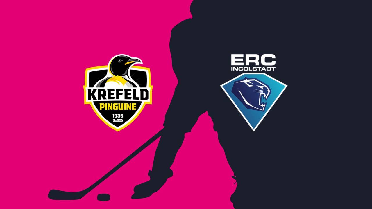 Krefeld Pinguine - ERC Ingolstadt: Tore und Highlights | PENNY DEL