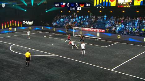 Der Titeltraum der deutschen Mannschaft ist im Halbfinale des Kings World Cup Nations 2026 geplatzt. Dennoch erzielte Amar Cekic im Spiel gegen Chile ein Traumtor.