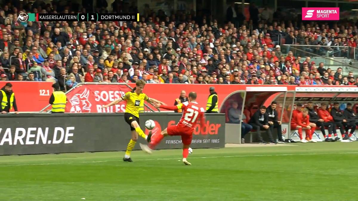 Vorlage à la Messi! Dortmund II spielt Lautern schwindlig