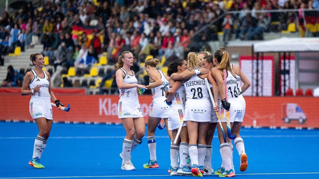 WM: Hockey-Frauen schlagen Spanien deutlich