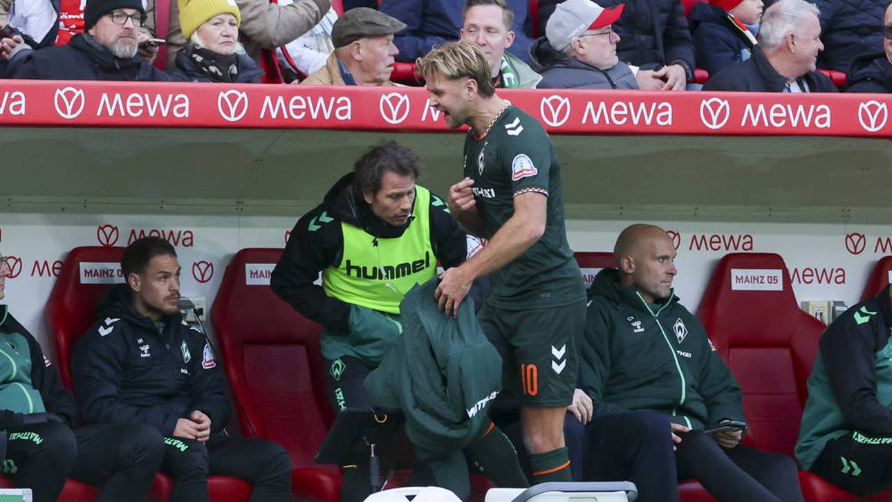 Wirbel um Niclas Füllkrug bei Bremen-Sieg in Mainz