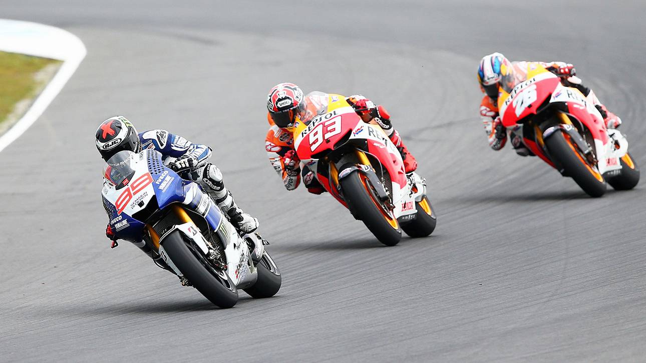 Yamaha-Fahrer voller Vorfreude