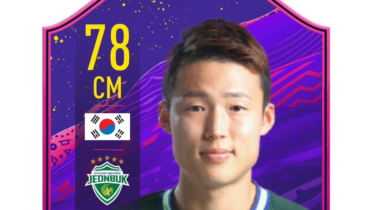 Son Jun Ho (Jeonbuk Hyundai Motors), Zentrales Mittelfeld: 78 (+7)