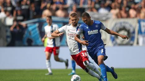 Der Hamburger SV empfängt am 21. Spieltag den Karlsruher SC im Volksparkstadion