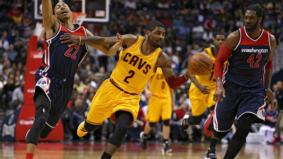 Kyrie Irving und die Cleveland Cavaliers reisen zu den Washington Wizards, müssen aber ohne LeBron James auskommen