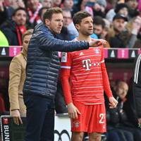 Nach dem Aus von Julian Nagelsmann beim FC Bayern verabschieden sich viele Bayern-Spieler öffentlich von ihrem Ex-Coach. Mit etwas Verspätung meldet sich auch Thomas Müller zu Wort.