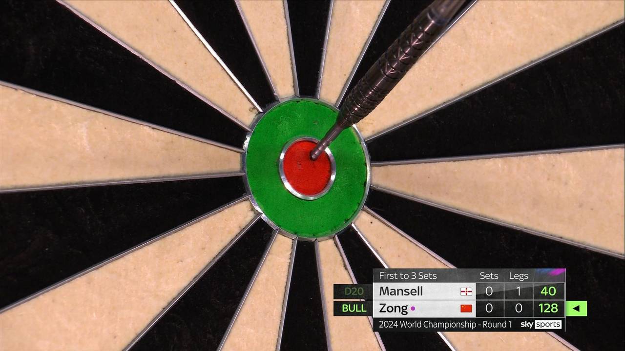 Darts WM 2024: Mickey Mansell lässt Xiaochen Zong keine Chance