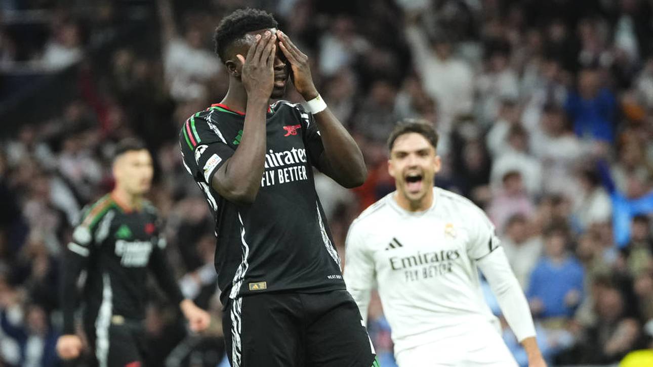 Real-Star attackiert Saka im Tunnel