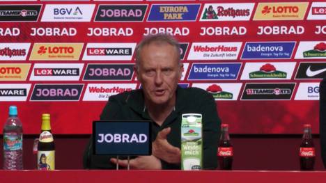 Beim Pokal-Aus gegen Paderborn bekam der SC Freiburg nicht ihre gewohnten Tugenden auf den Platz und verlor zurecht. Dennoch erkennt Christian Streich einen positiven Prozess.