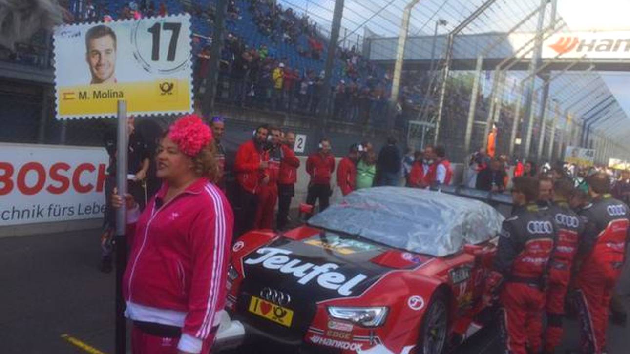 Cindy aus Marzahn als Grid Girl