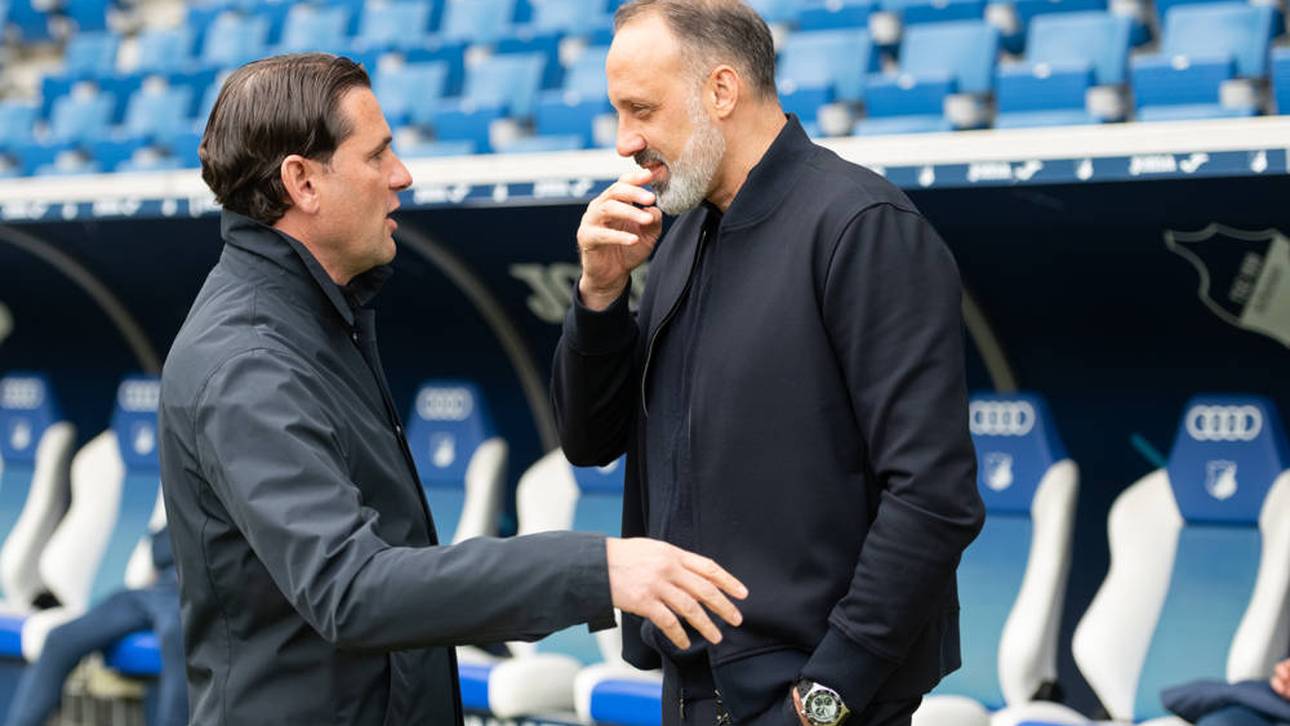 Pellegrino Matarazzo (r.) könnte bei Borussia Mönchengladbach Nachfolger von Gerardo Seoane werden